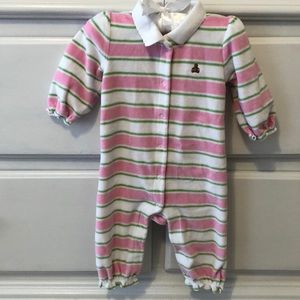 Pink & Green Baby GAP romper/sleeper